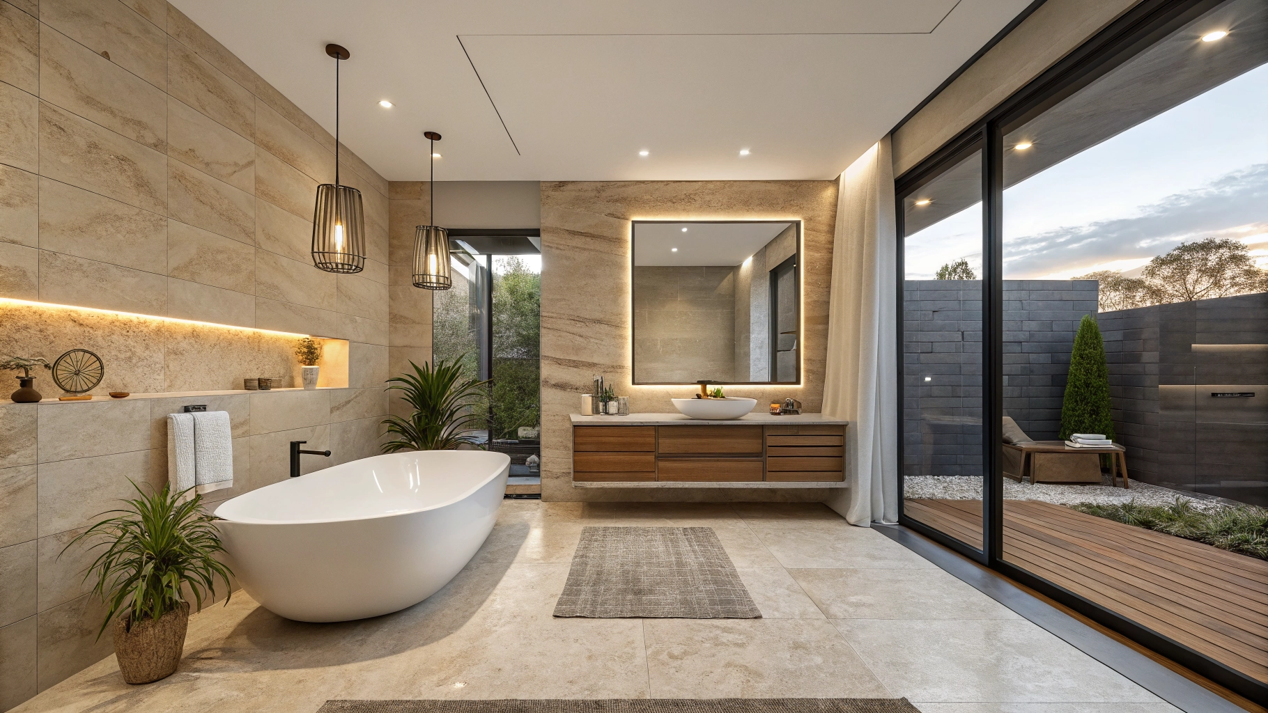 Diseño de baño de lujo Scavolini